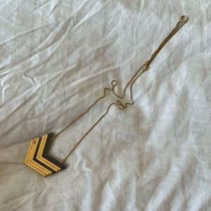 Madewell Arrowstack Necklace, adjustable